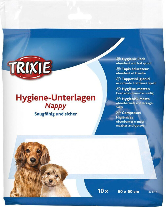 Trixie Puppy Pads valpematte 60x60 cm 10-pakk