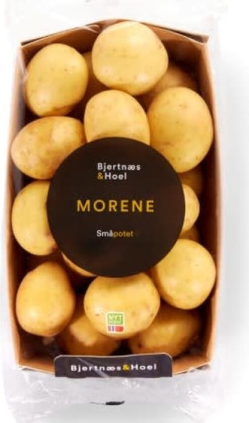 Morenepoteter Gule 650g Bjertnæs&Hoel