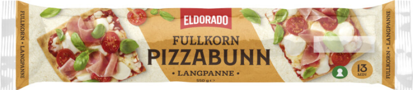 Bilde av Pizzabunn Xxl Fullkorn 550g