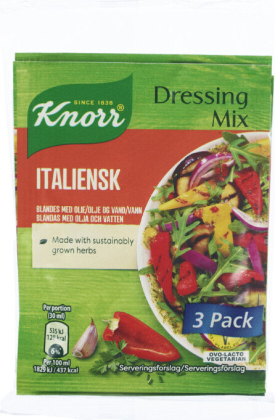 Dressingmix Italiensk 3pk