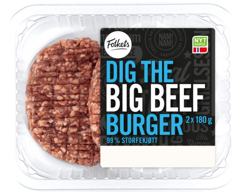 Burger Big Beef 2x180g