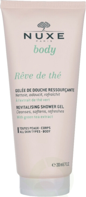 Nuxe Body Reve De Thè Shower Jelly, 200 ml Nuxe Bad- & Dusjkrem