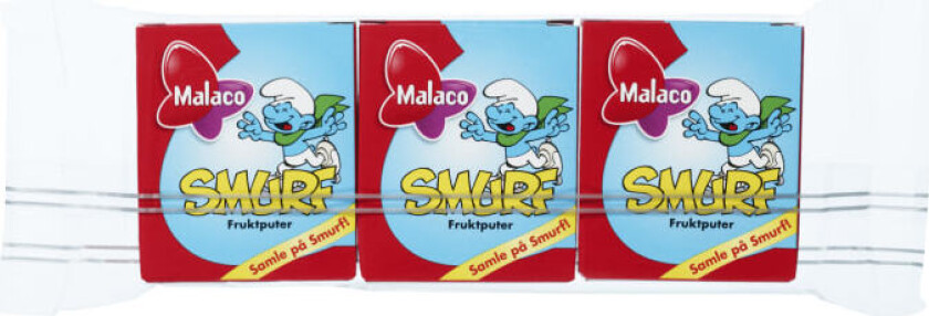 Malaco Smurf Pastiller 3pk 60g