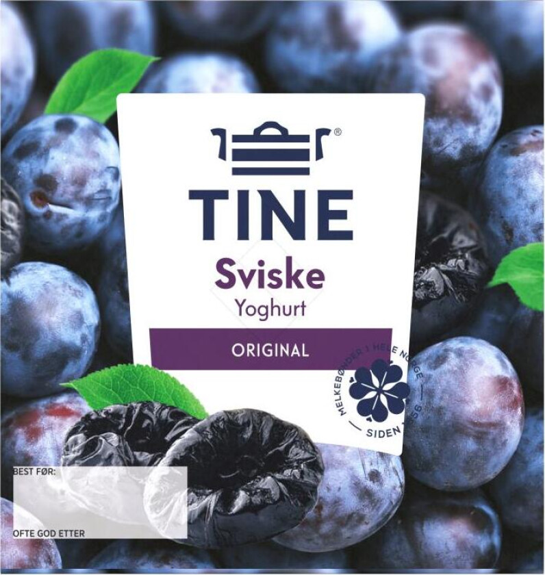 Yoghurt Sviske 4x150g