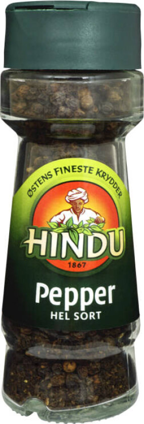 Bilde av Pepper Sort hel 42g glass