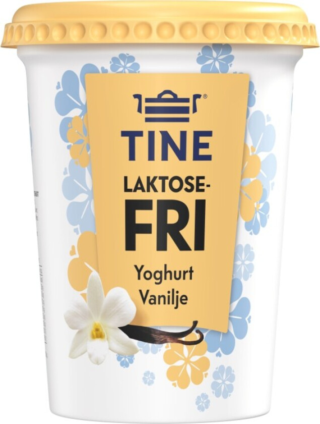 Yoghurt Vanilje Laktosefri 500g