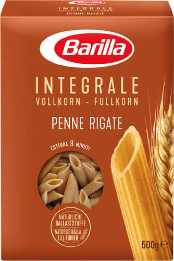 Barilla Penne Rigate Fullkorn 500g