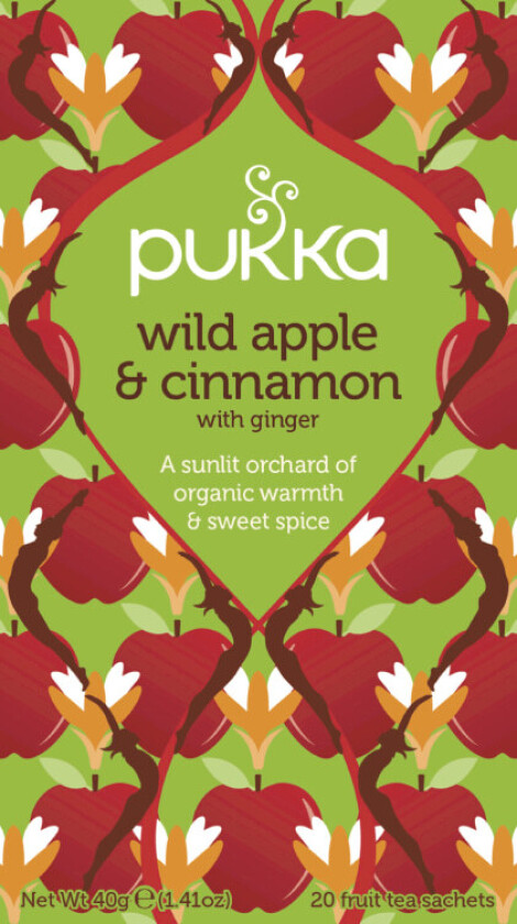 Bilde av Pukka Te Wild Apple & Cinnamon 20 poser