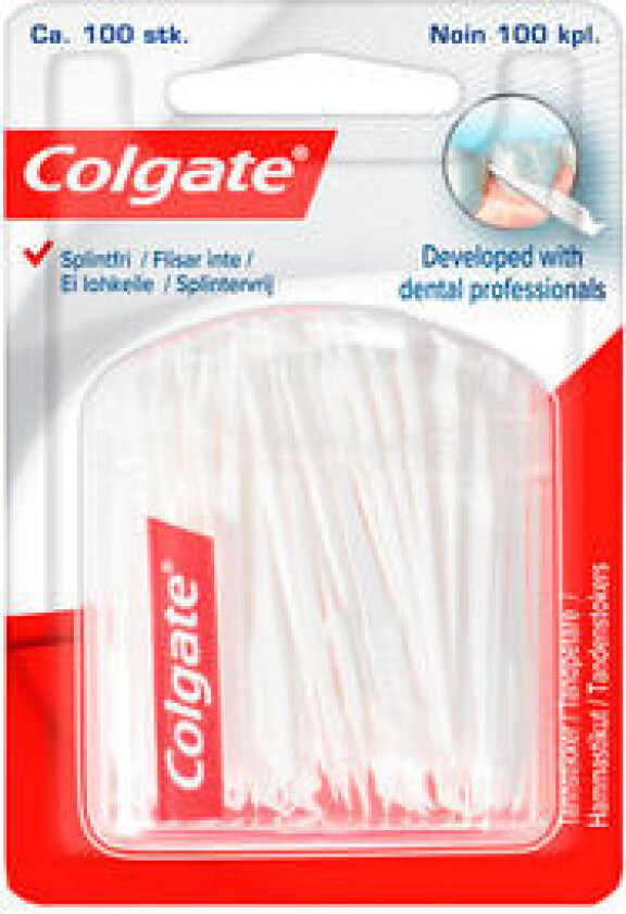 Bilde av Colgate Tannstikker Plast 100stk