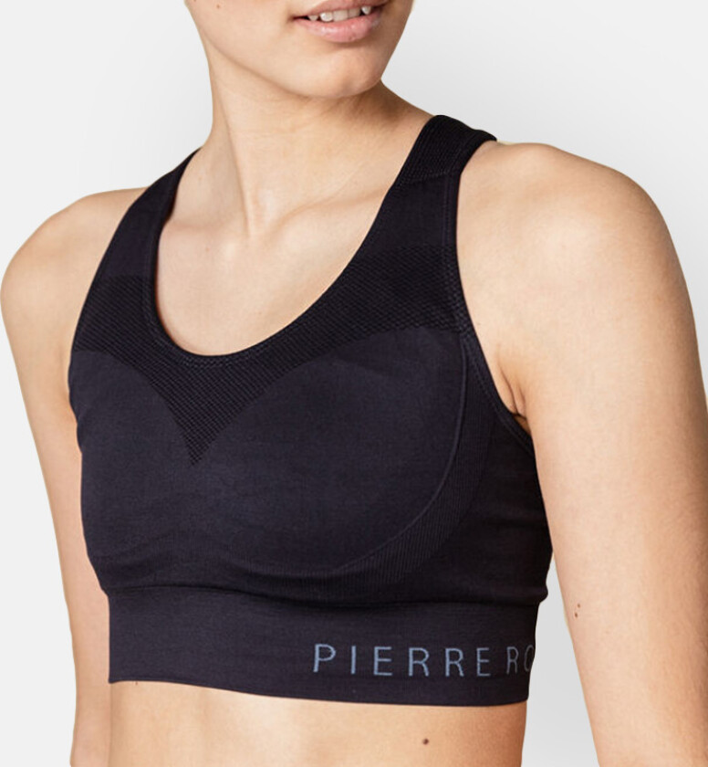 Bilde av Sports Bra Mid High Black S Pierre Robert