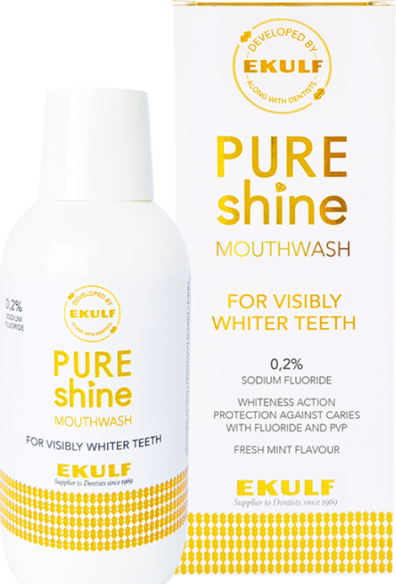 Pure Shine Munnskyll m/fluor, 300 ml