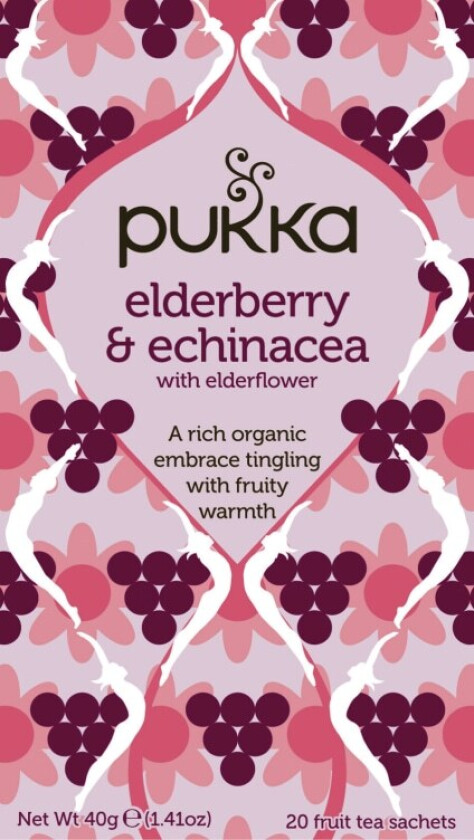 Pukka Elderberry & Echinacea 20 poser