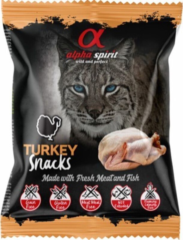 Turkey Snacks Godbiter til katt 50 g