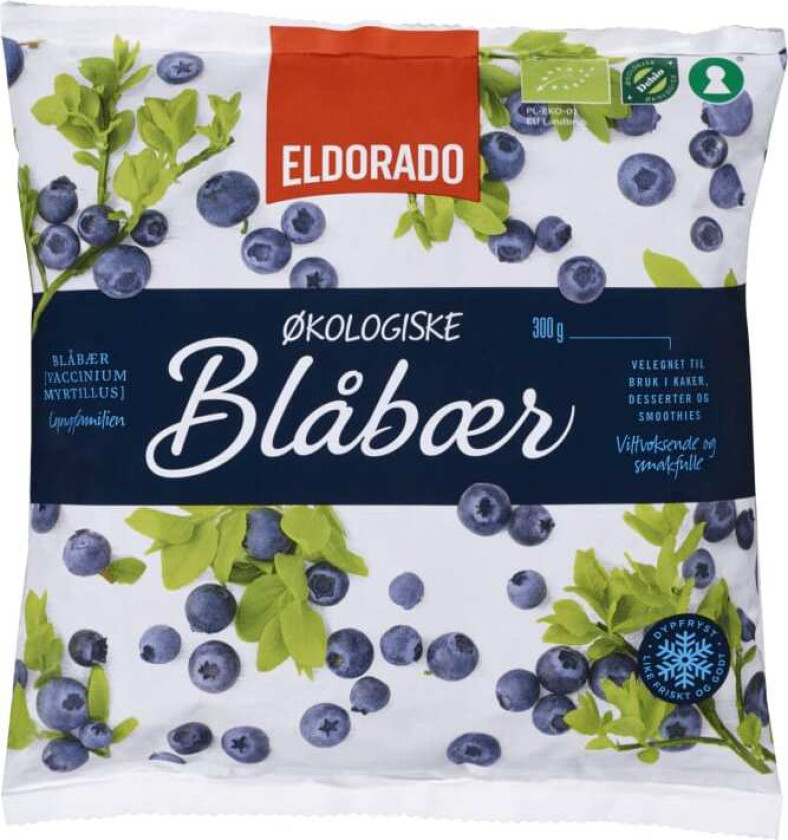 Blåbær Økologisk 300g