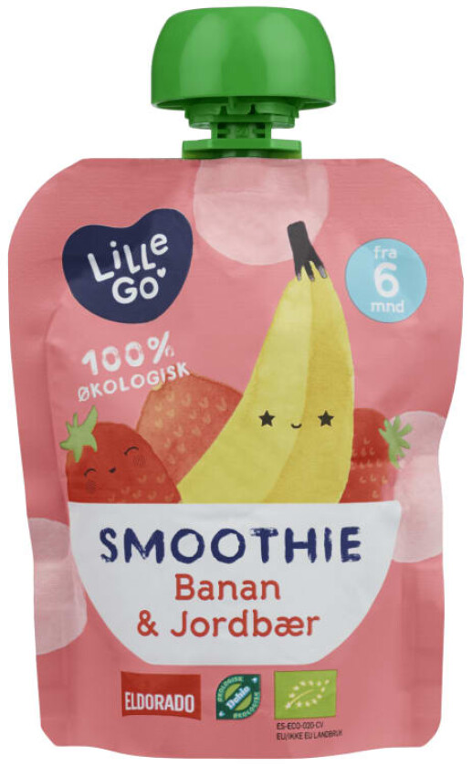 Smoothie Banan/Jordbær 90g