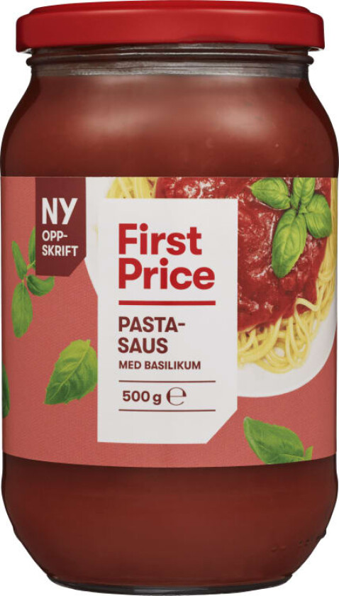 Bilde av Pastasaus m/Basilikum 500g