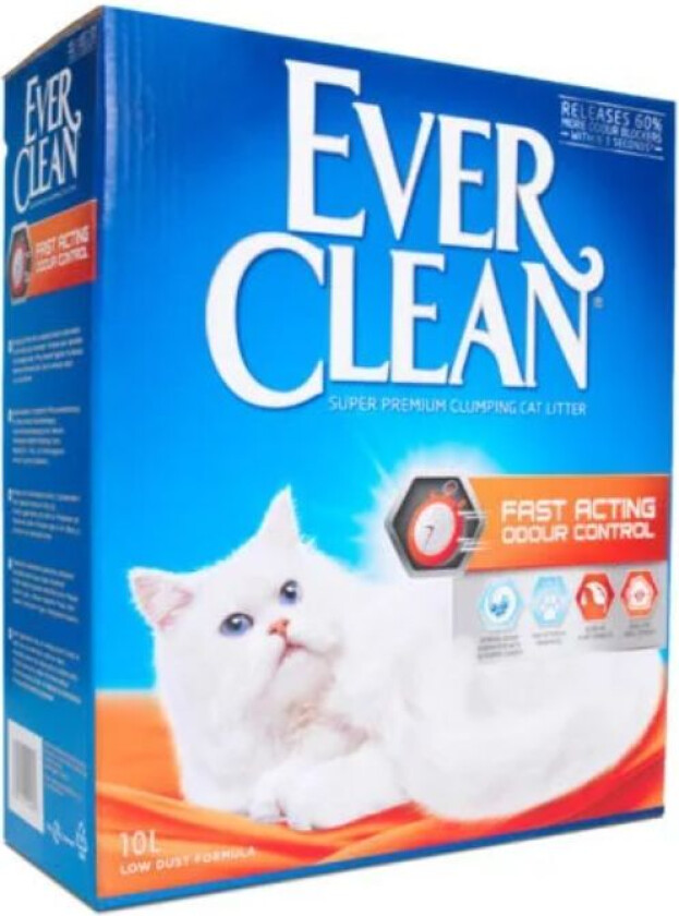 Ever Clean Fast Acting Odour Control Kattesand (10 l)