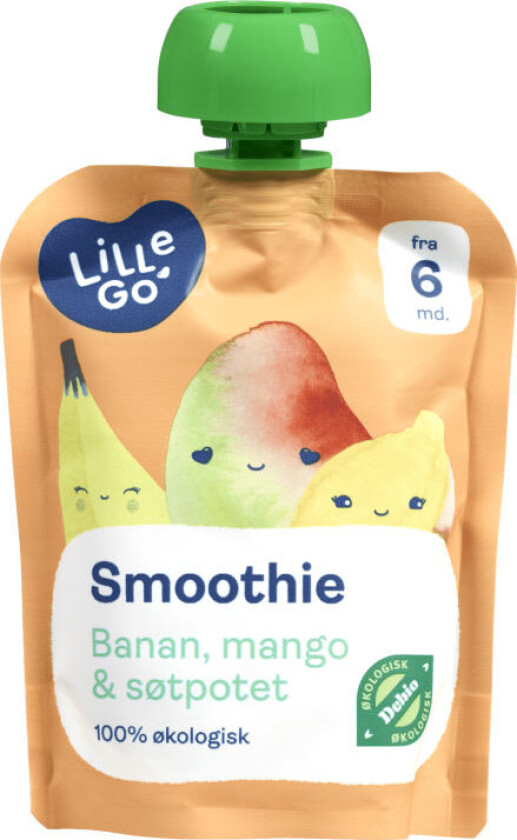 Smoothie Banan/Mango/Søtpotet 90g