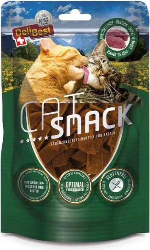 Cat Snacks Hjort Godbiter til katt 50 g