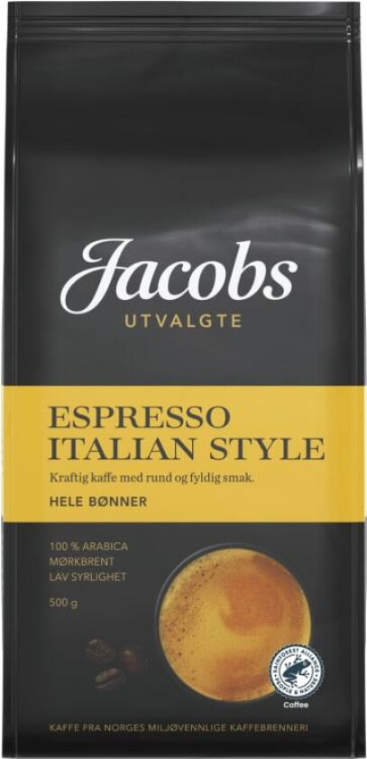 Bilde av Espresso Italian Hele Bønner 500g