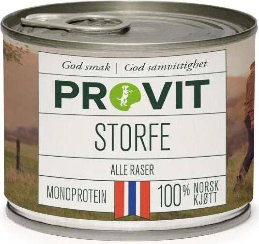 Storfe Singelprotein Våtfôr til hund 400 g