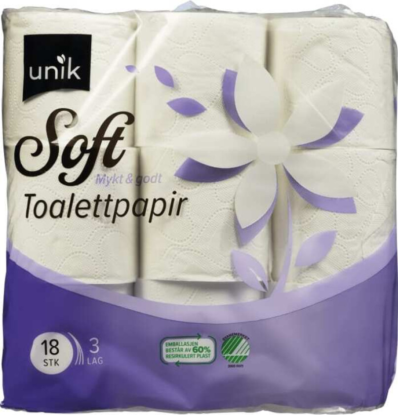 Toalettpapir Soft 18rl
