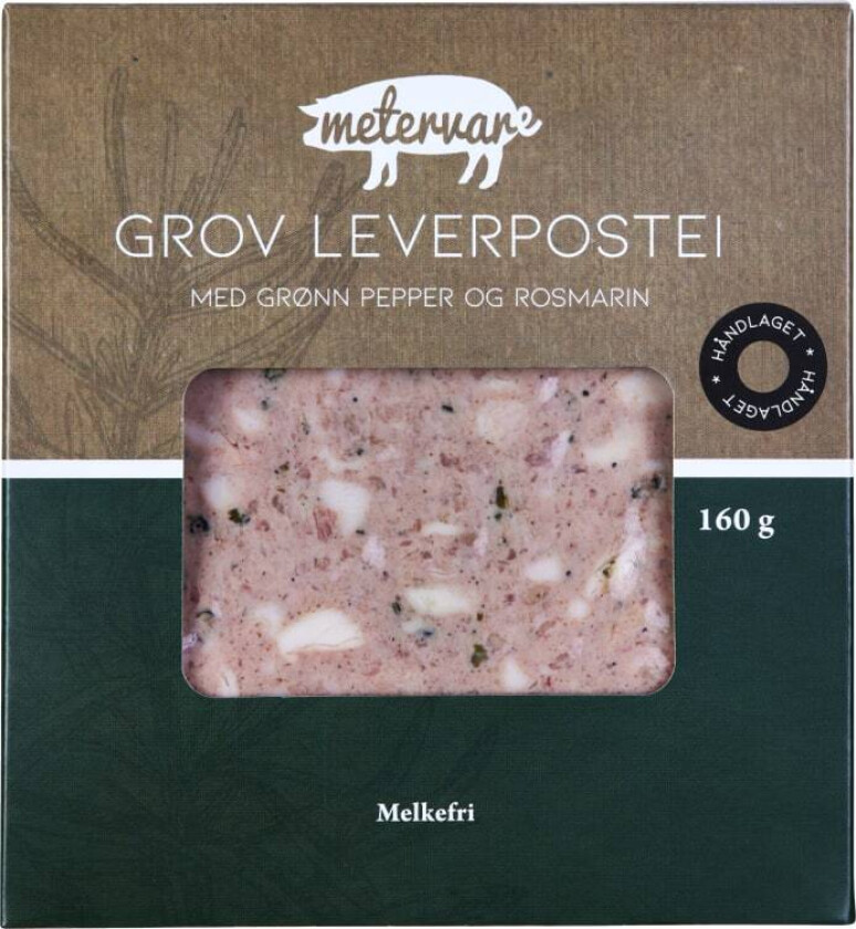 Leverpostei Grov 160g