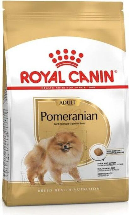 Pomeranian Adult Tørrfôr til hund 1,5 kg