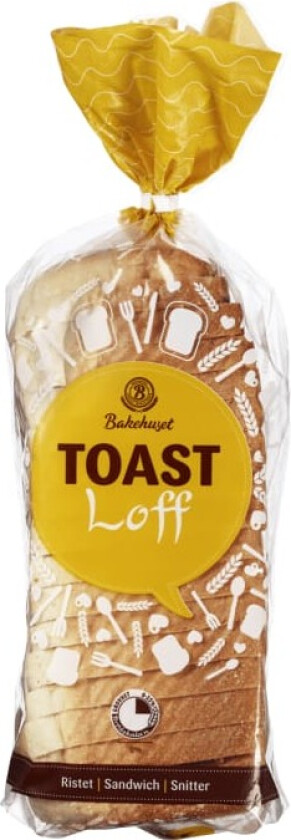 Toast Loff skivet 660g