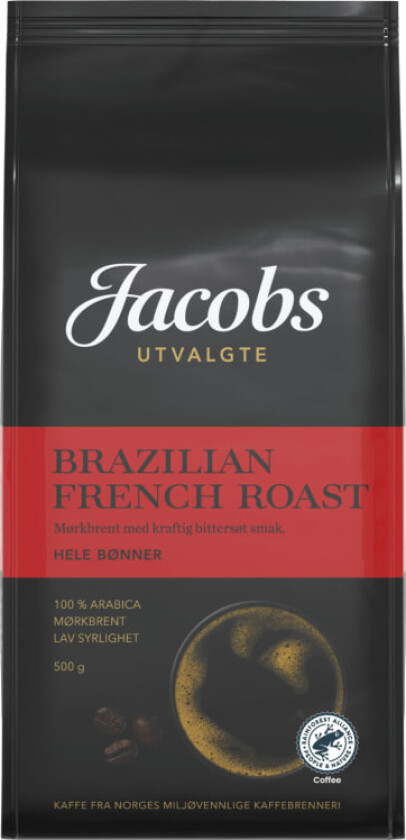 Bilde av Brazilian French Roast Hele Bønner 500g Jacobs