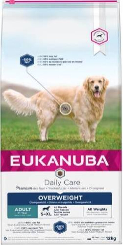 Bilde av Eukanuba Dog Daily Care Adult Overweight All Breeds (12 kg)