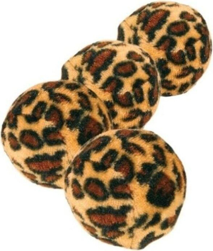 Trixie Ball med Leopardprint 4 stk