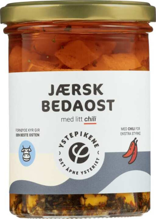 Bilde av Ystepikene Bedaost Chili 378g