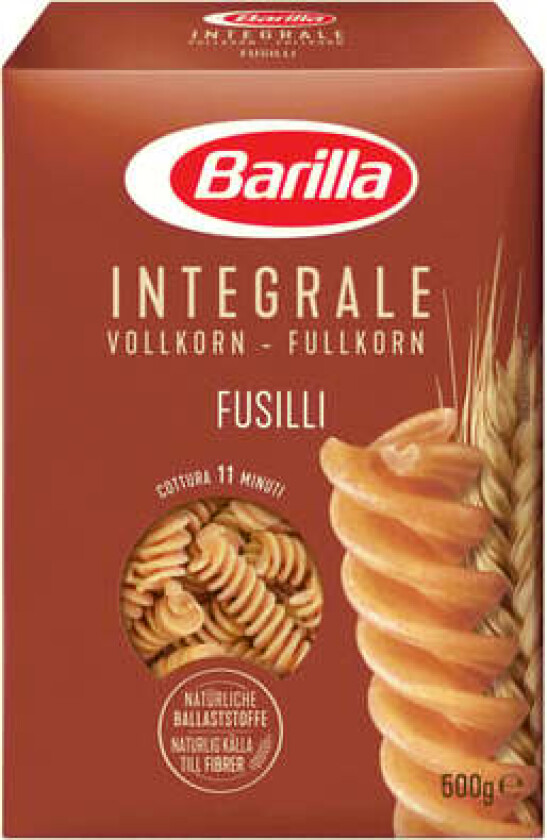 Barilla Fusilli Fullkorn 500g