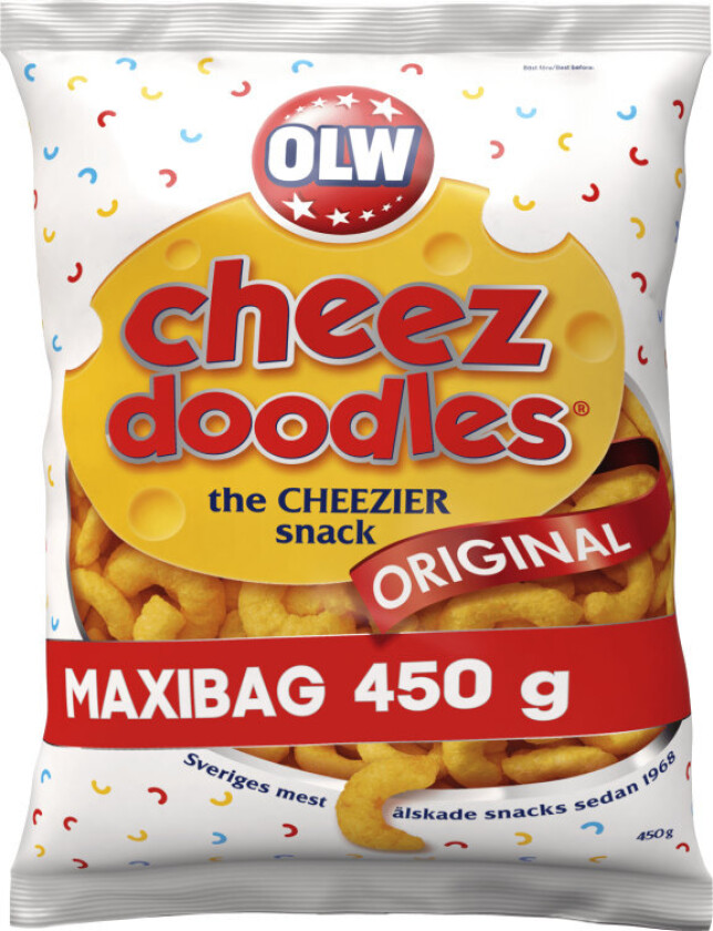 OLW Cheez Doodles Maxibag 450g