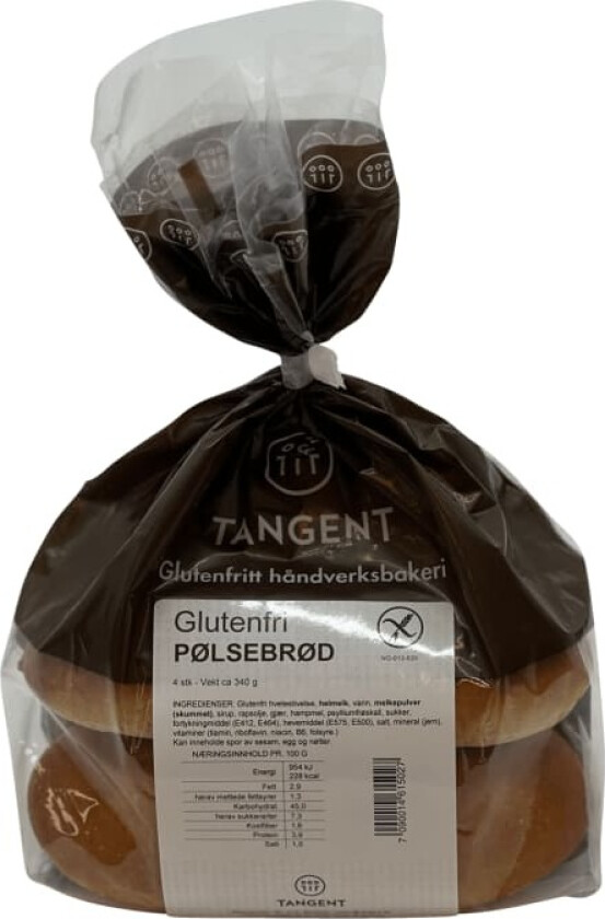 Tangent Pølsebrød 340g