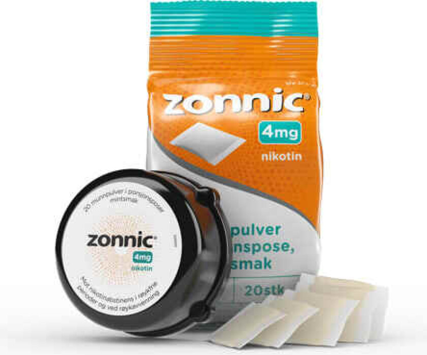 Bilde av Zonnic Mint Porsjonspose 4mg 20stk