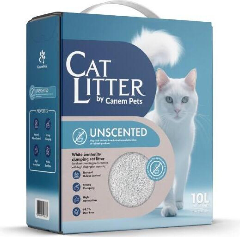 Cat Litter Unscented Kattesand 10 L