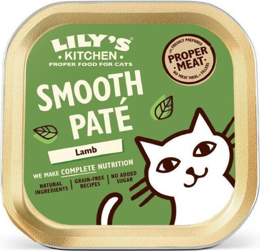 Bilde av Smooth Lamb Paté Våtfôr til katt 85 g