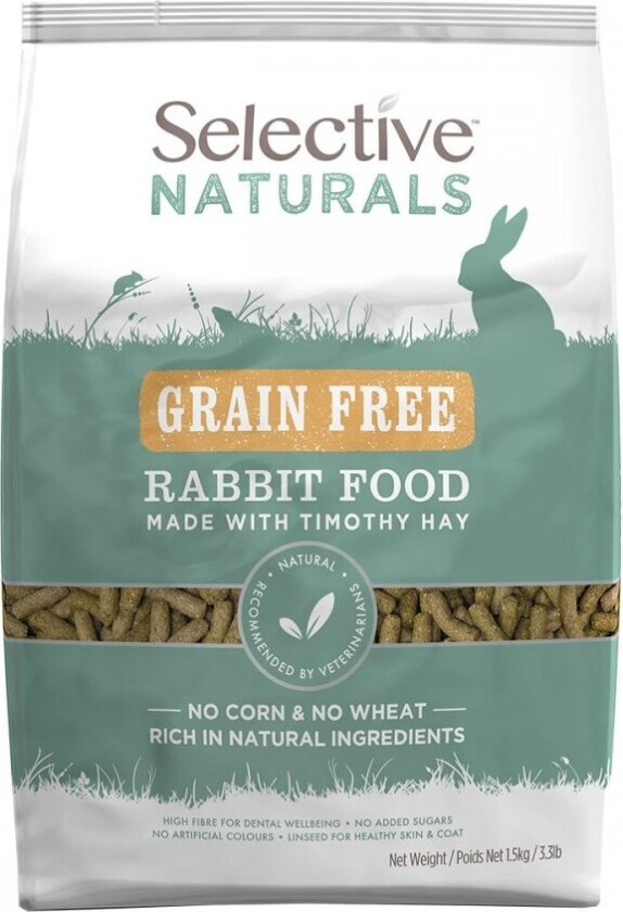 Bilde av Naturals Grain Free Rabbit 1,5 kg