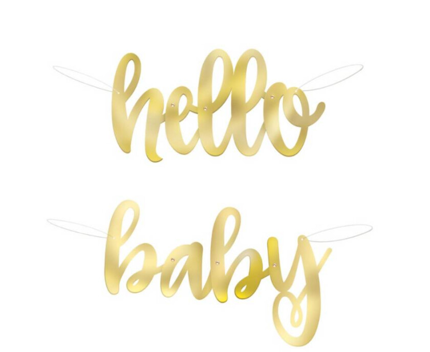 Banner Hello Baby 1m