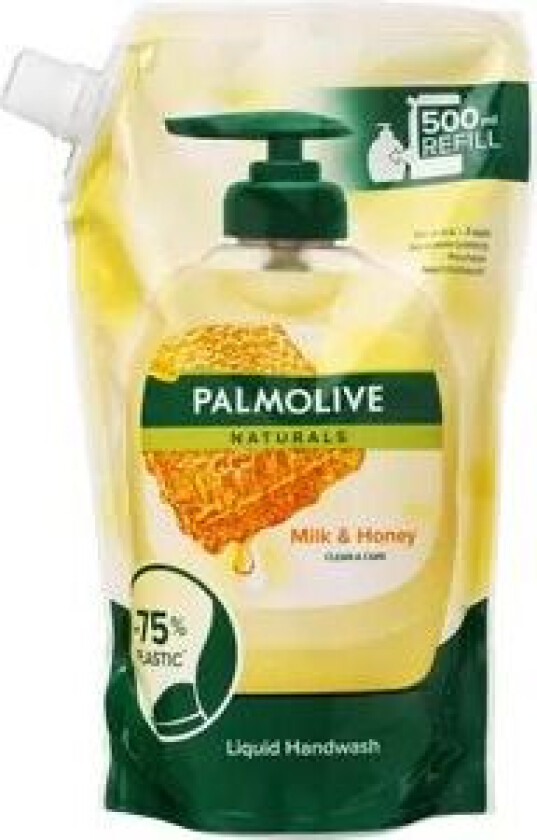 Palmolive Håndsåpe Milk & Honey Refill 500ml
