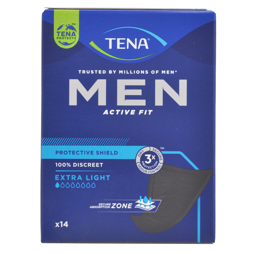 Tena Men Active Fit Shield 14stk