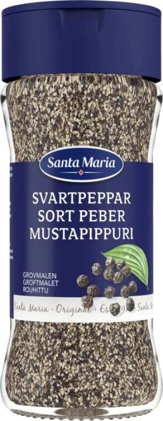 Bilde av Sort Pepper Grov 59g Santa-Maria