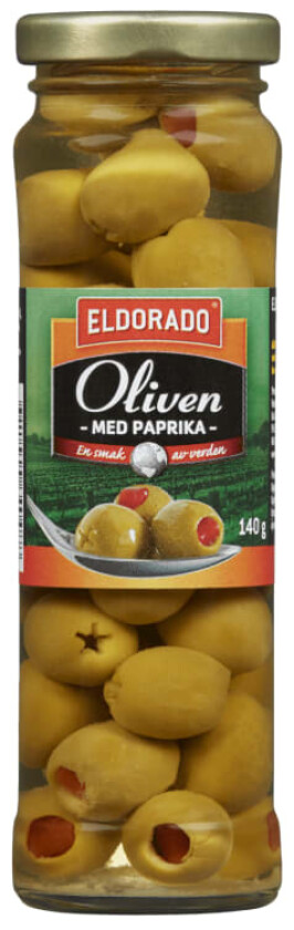 Oliven m/Paprika 85g