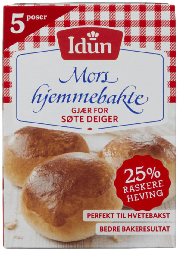 Idun tørrgjær søte deiger, 5pk