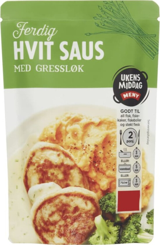 Bilde av Hvit Saus m/Gressløk 2dl Meny