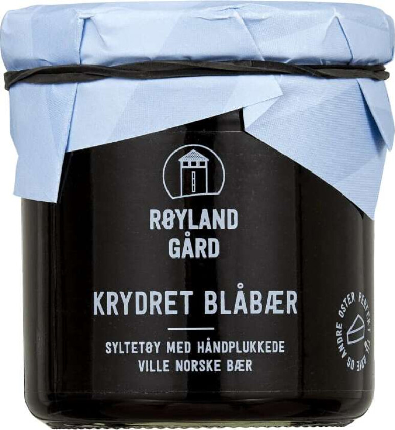 Blåbærsyltetøy Krydret 160g