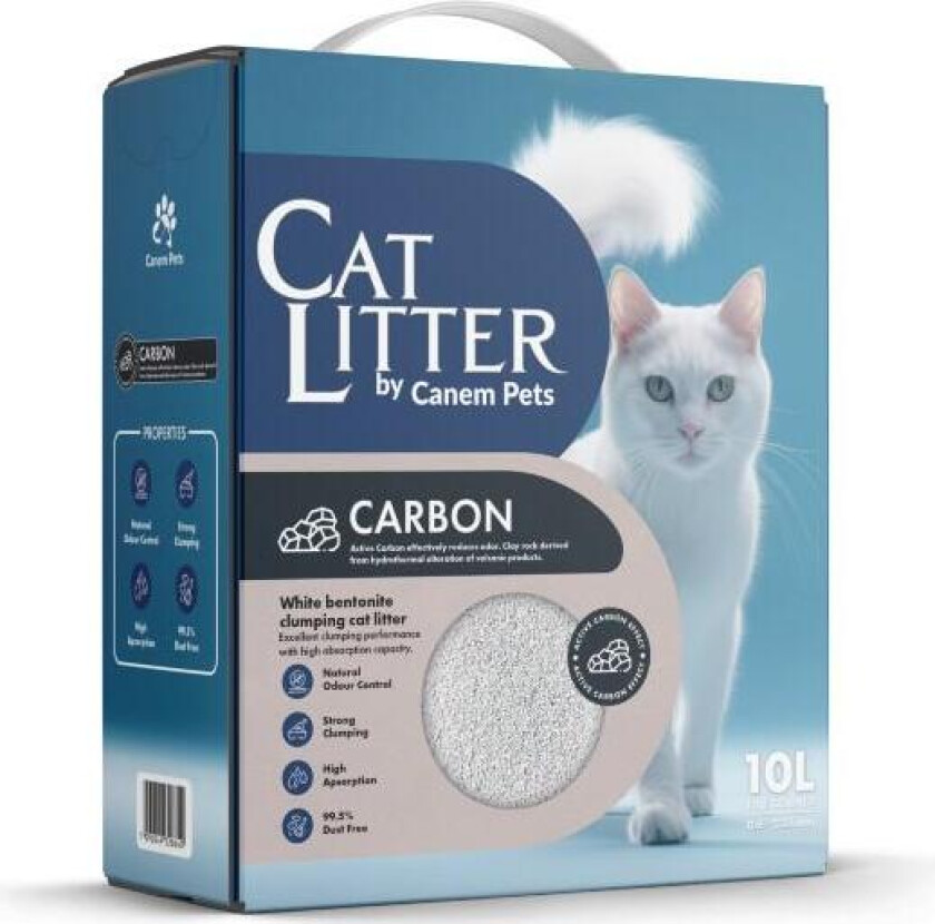 Cat Litter Carbon kattesand 10 L