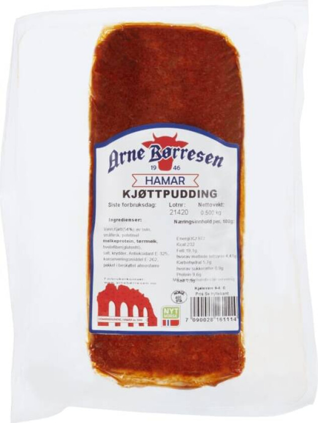 Arne Børresen Kjøttpudding 500g